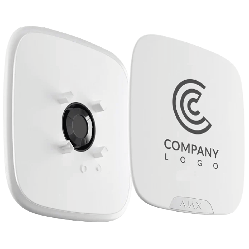 Ajax Brandplate for StreetSiren DoubleDeck (White, 10-Pack)