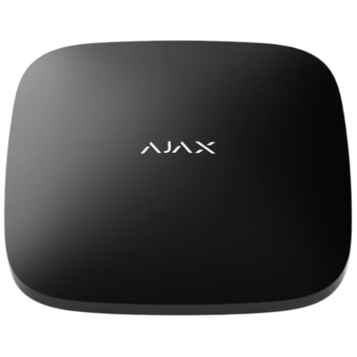 Ajax StreetSiren DoubleDeck Fibra – Wired Outdoor Siren with Brandplate Support (Black)