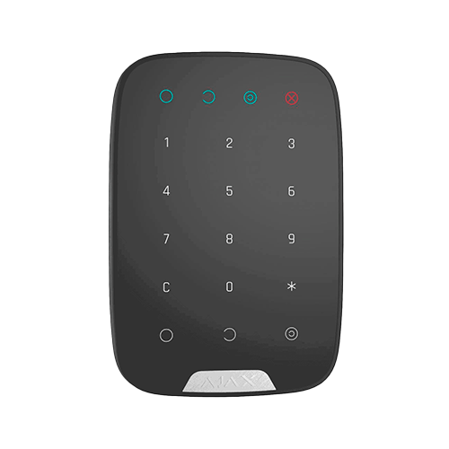AJAX KEYPAD WIRELESS TOUCH KEYPAD BLACK