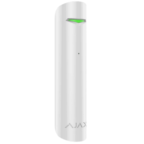 Ajax GlassProtect (Jeweller) – Wireless Acoustic Glass Break Detector (White, 9NA)