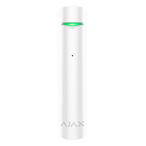 AJAX GLASSPROTECT WHITE GLASS BREAKAGE DETECTOR (9NA) WHITE