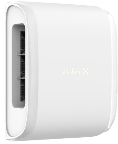 AJAX DUALCURTAINOUTDOOR WHITE OUTDOOR MOTION DETECTOR TWO-WAY WIRELESS CURTAIN 9NA