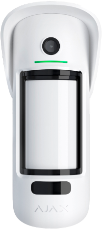 AJAX MOTIONCAMOUTDOOR WHITE WIRELESS OUTDOOR MOTION DETECTOR WITH CAMERA WHITE