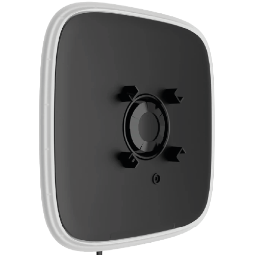 AJAX StreetSiren DoubleDeck (Jeweller) – Wireless Outdoor Siren with LED Frame and Front Panel Brandplate Mount (Black, 9NA)