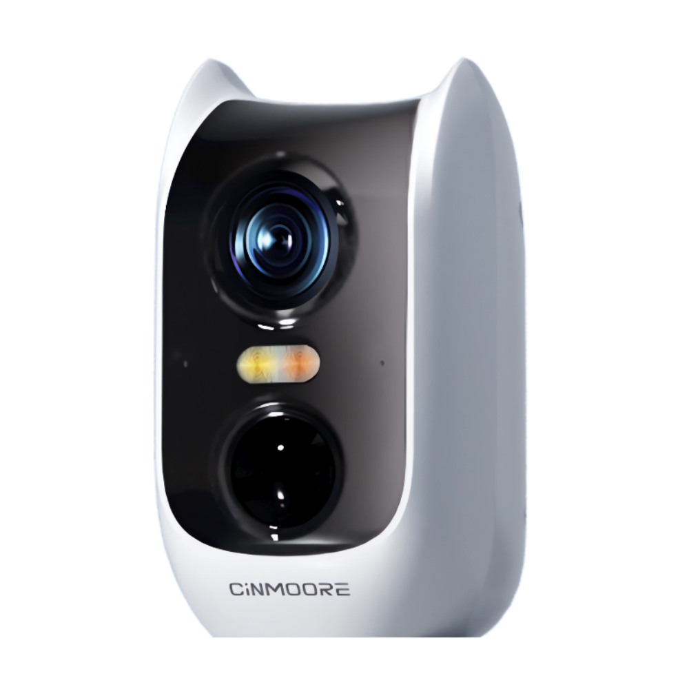 BatMan BC3U wireless security camera side view with magnetic mount