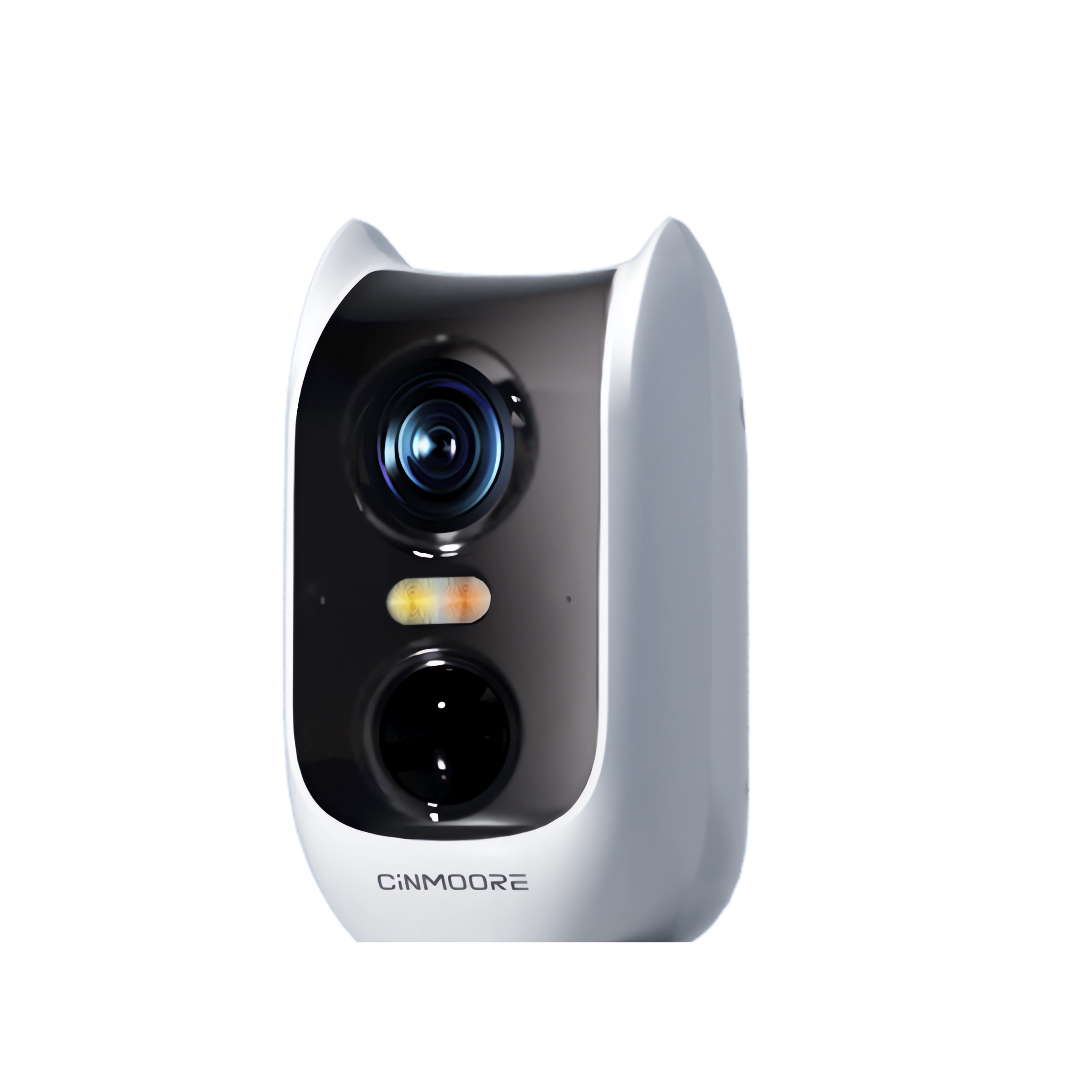 BatMan BC3U wireless security camera side view with magnetic mount