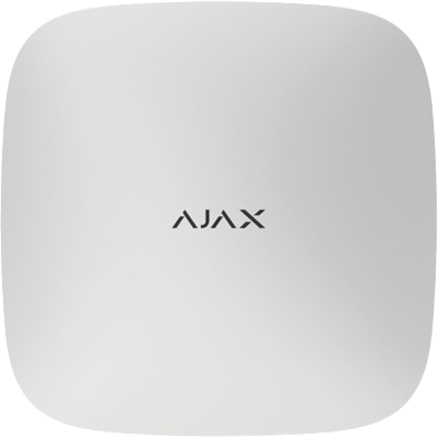 AJAX REX2  RADIO SIGNAL REPEATER WITH SUPPORT FOR PHOTO VERIFICATION COLOR WHITE