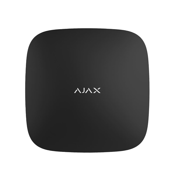 AJAX HUB 2 (9NA) ETHERNET CONTROL PANEL WITH SUPPORT FOR PHOTO VERIFICATION OF ALARMS BLACK