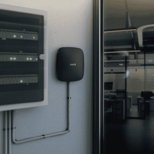 Ajax Hub 2 Plus (Jeweller) – Flagship Security Control Panel with 4G LTE, Wi-Fi, Ethernet & Photo Verification (Black, 9NA)