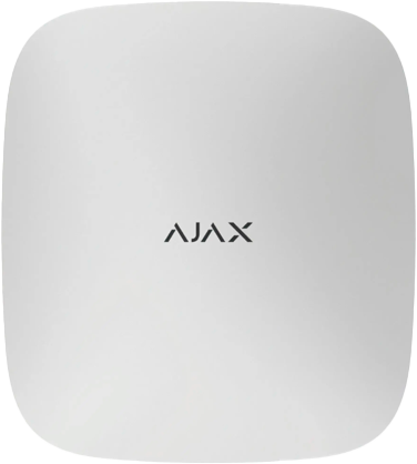 AJAX HUB 2 4G WHITE SECURITY CONTROL PANEL ETHERNET / 4G WITH SUPPORT FOR PHOTO VERIFICATION OF ALAR