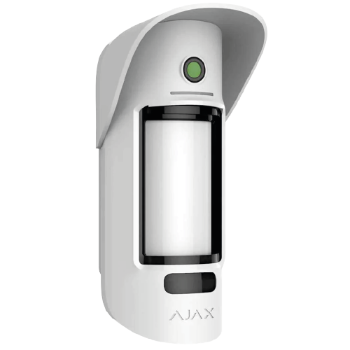 Ajax MotionCam Outdoor (PhOD) Jeweller – Wireless Outdoor Dual-PIR Motion Detector with Photo on Demand & Visual Verification (White, 9NA)