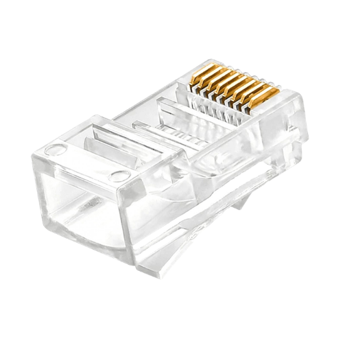 CC5900-CAT5PT Unshielded Cat5e RJ45 Pass-Through Modular Plugs