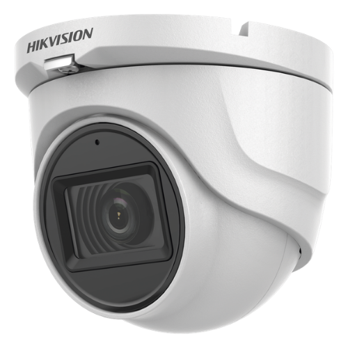 DS-2CE76H0T-ITMFS – 5MP Fixed Turret Audio-over-Coax Camera (2.8 mm, 30m EXIR 2.0, Built-in Mic, 4-in-1 TVI/AHD/CVI/CVBS, Digital WDR, IP67)