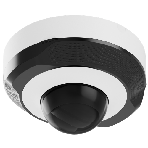 Ajax DomeCam Mini (8 MP / 2.8 mm) – 4K Vandal-Resistant Smart IP Dome Camera (White, ASP)