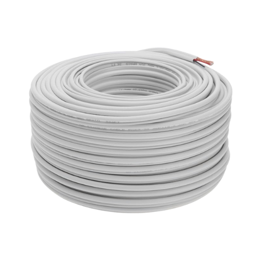 SIAMESE CABLE RG59 + 2DC 500FT STANDARD WHITE