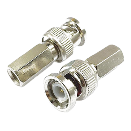 BNC-L106 Male BNC Hex Crimp Connector for RG59 Coaxial Cable