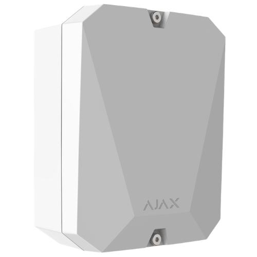 Ajax MultiTransmitter (Jeweller) – 18-Zone Wired-to-Wireless Integration Module (White, 9NA)