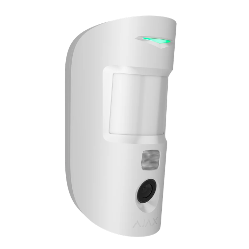 AJAX MotionCam (PhOD) Jeweller White (Wireless Indoor PIR Motion Detector