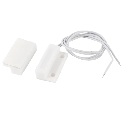 GV-38 Surface Mount Magnetic Contact Switch for Normally Closed (NC) Windows (White)