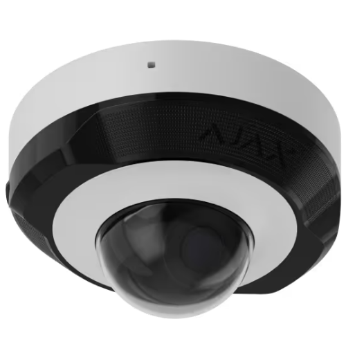 Ajax DomeCam Mini (5 MP / 2.8 mm) – Vandal-Resistant Smart IP Dome Camera (White, ASP)