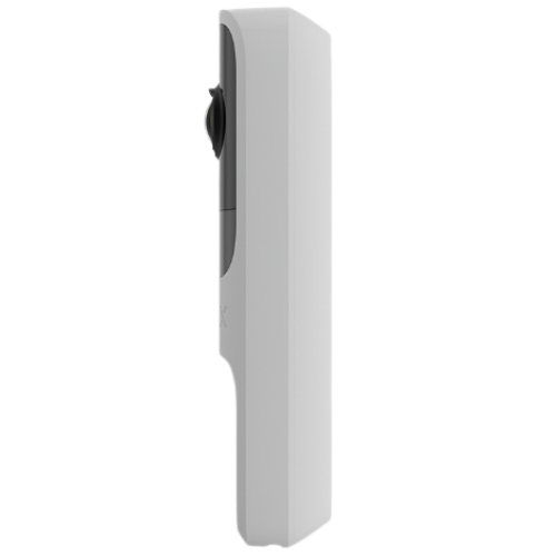 Ajax DoorBell (4 MP) – Smart Video Doorbell with AI, Hardware PIR & Dual-Path Backup Link (White, 9NA)