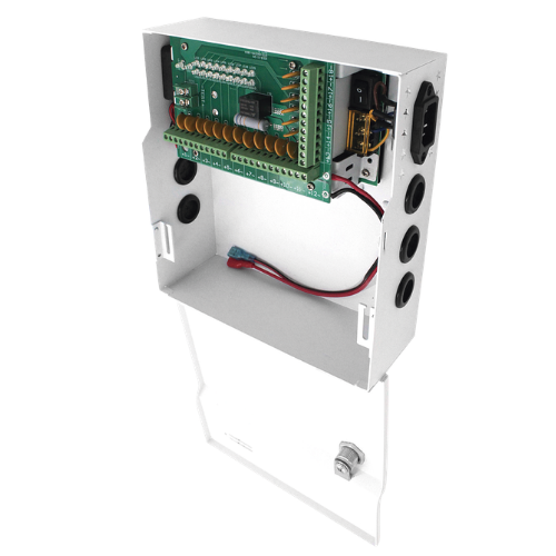 12–14.8VDC 20A 18-Channel Power Supply Box with Battery Backup Capacity