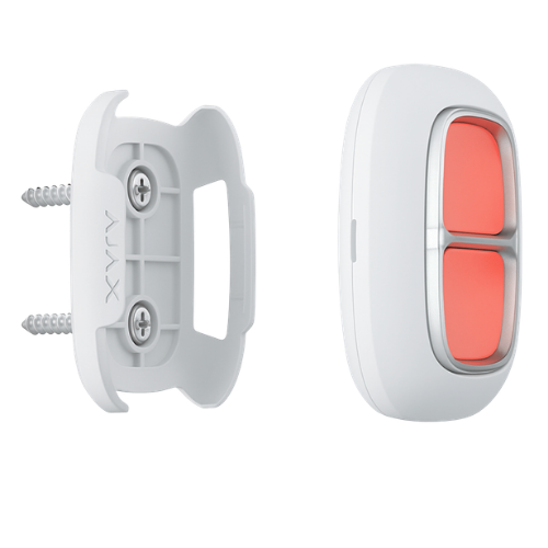 Mounting Bracket / Holder for Ajax Button and DoubleButton (White)