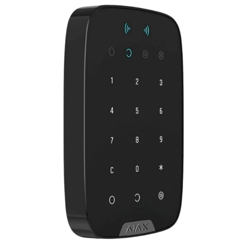 AJAX KeyPad (Jeweller) – Wireless Indoor Touch Keypad (Black, 9NA)