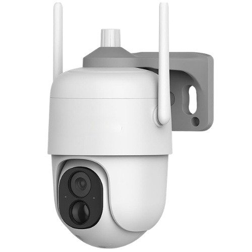 HO-X85 – 3MP Pan/Tilt Wire-Free Battery Security Camera (360° Visual Coverage, VicoHome AI, PIR + Two-Way Audio, IP65)