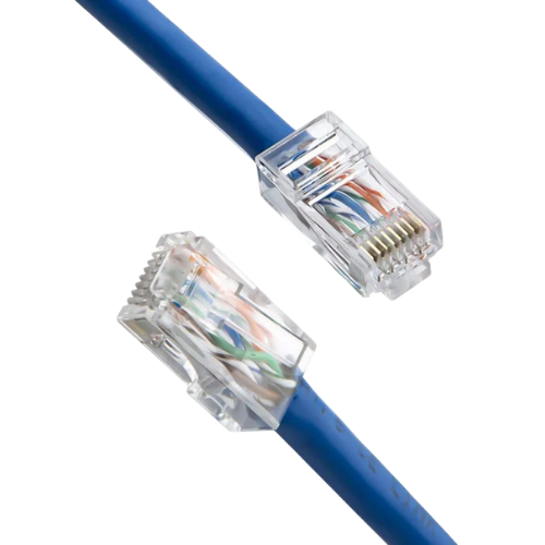 RJ45 CONNECTOR CAT5 UNARMORED EASY PUNCHING 100Pcs PACKAGE