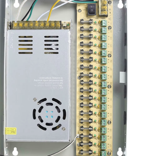12VDC 30A 18-Channel UL-Listed Power Supply Box