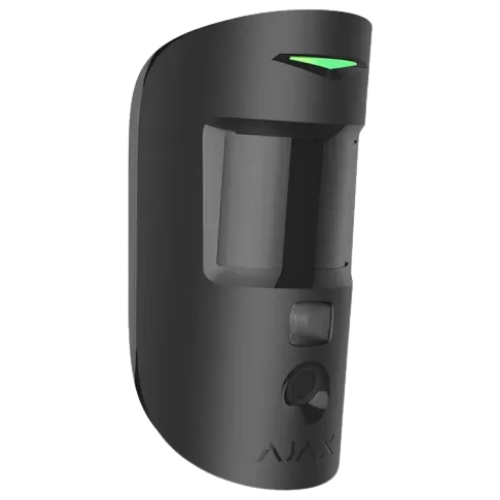 Ajax MotionCam (PhOD) Jeweller – Wireless PIR Motion Detector with Photo on Demand & Visual Alarm Verification (Black, 9NA)