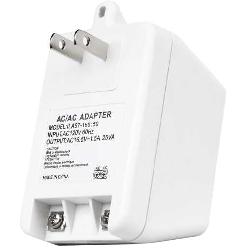 TRANS16V40 / PS-AC1640 16.5VAC 40VA Regulated AC Power Transformer (White)