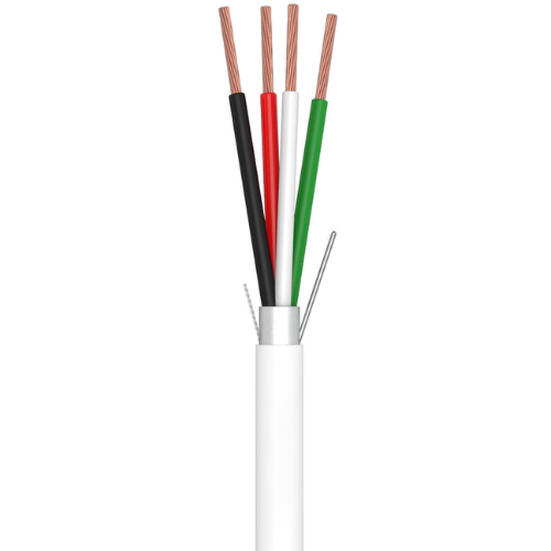 100M STRENGTHENED CABLE 22 AWG 4 STRANDED CCA CORES