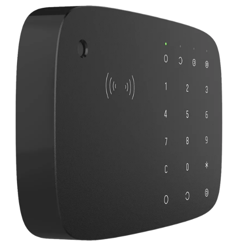 Ajax KeyPad Combi Jeweller – Wireless Indoor Keypad with Built-in Acoustic Siren (Black, 9NA)