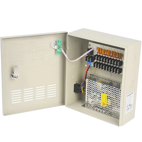 12VDC 10A 9-Channel Power Supply Box (Non-UL)