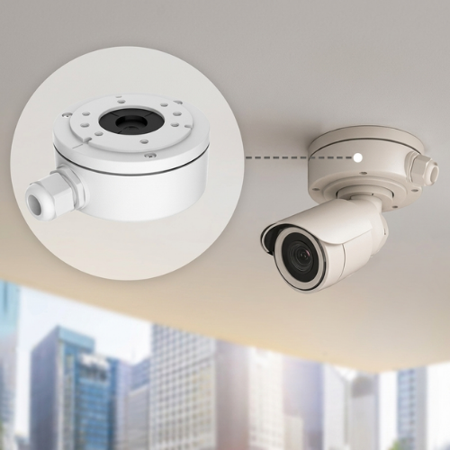 Hikvision DS-1280ZJ-XS – Waterproof Aluminum Junction Box for Dome & Bullet Cameras (100.0 X 43.2 X 129.0 mm / 3.94'' X 1.70'' X 5.08'')