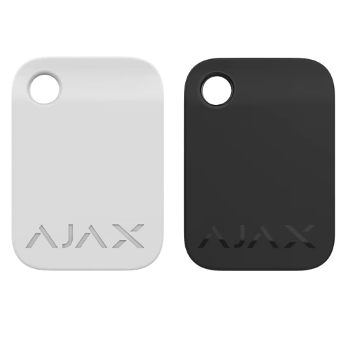 AJAX Tag – Contactless Encrypted RFID Key Ring for Keypads (Black)