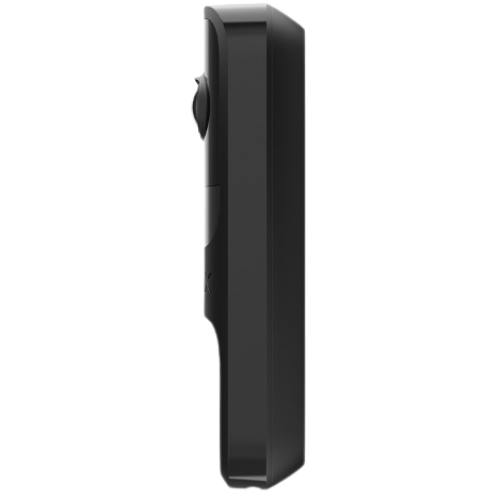 Ajax DoorBell (4 MP) – Smart Video Doorbell with AI, Hardware PIR & Dual-Path Backup Link (Black, 9NA)
