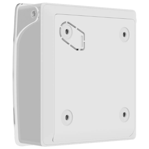 Ajax ManualCallPoint (White) Jeweller – Wireless Addressable Resettable Emergency Button with Transparent Protective Lid (9NA)