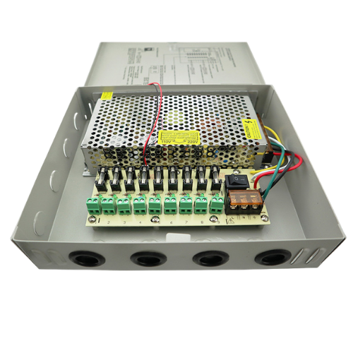 CH-3210-9CH 12VDC 10A 9-Channel Power Supply Box (Non-UL) Product Overview