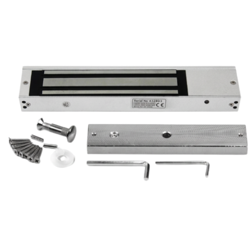 600 lbs Electromagnetic Lock with LED Status Indicator (12 VDC / 24 VDC)