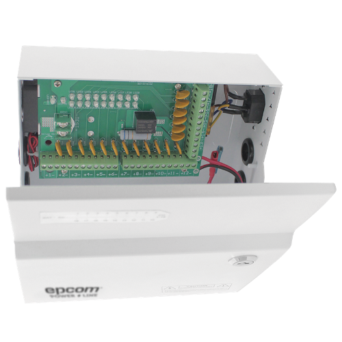 12–14.8VDC 20A 18-Channel Power Supply Box with Battery Backup Capacity