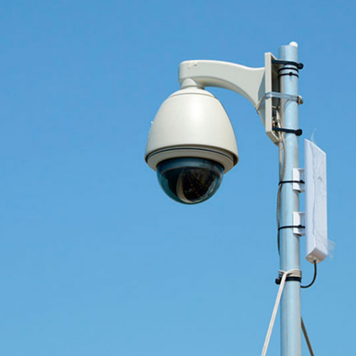 Hikvision DS-1275ZJ – Outdoor Vertical Pole Mount Bracket (144.0 x 131.6 x 44.3 mm / 5.67'' x 5.18'' x 1.74'')