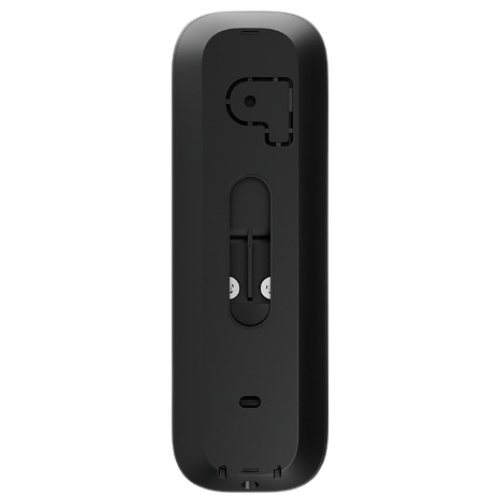 Ajax DoorBell (4 MP) – Smart Video Doorbell with AI, Hardware PIR & Dual-Path Backup Link (Black, 9NA)