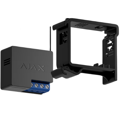Ajax DIN Holder (Black) | DIN Rail Mounting Bracket
