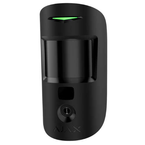 Ajax MotionCam (PhOD) Jeweller – Wireless PIR Motion Detector with Photo on Demand & Visual Alarm Verification (Black, 9NA)