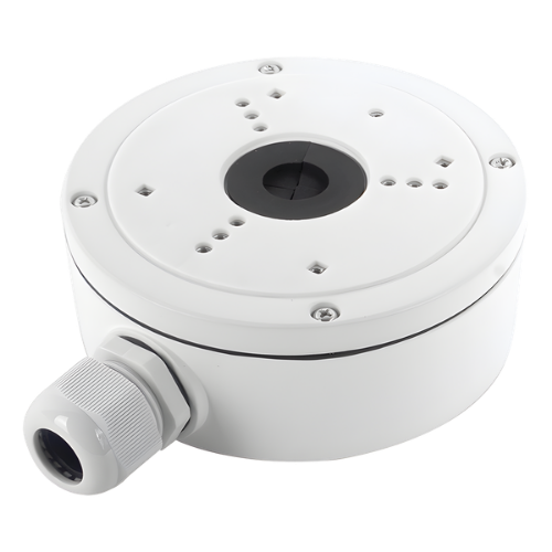 Hikvision DS-1280ZJ-S – Waterproof Aluminum Junction Box for Dome & Bullet Cameras (137 mm x 54 mm x 171.5 mm / 5.39
