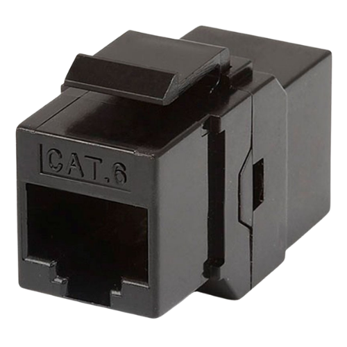550350 (TOL31) Cat6 RJ45 Inline Coupler Keystone Jack