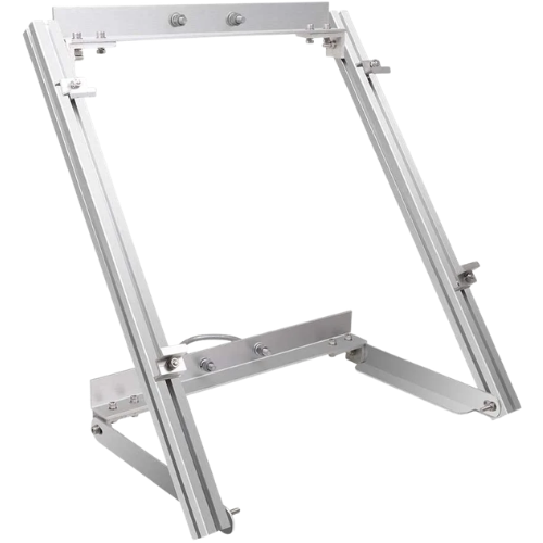 SOLARBRK – Side-of-Pole Solar Panel Mounting Bracket for 50W to 100W Panels (Heavy-Duty Aluminum/Steel, Mount Only)